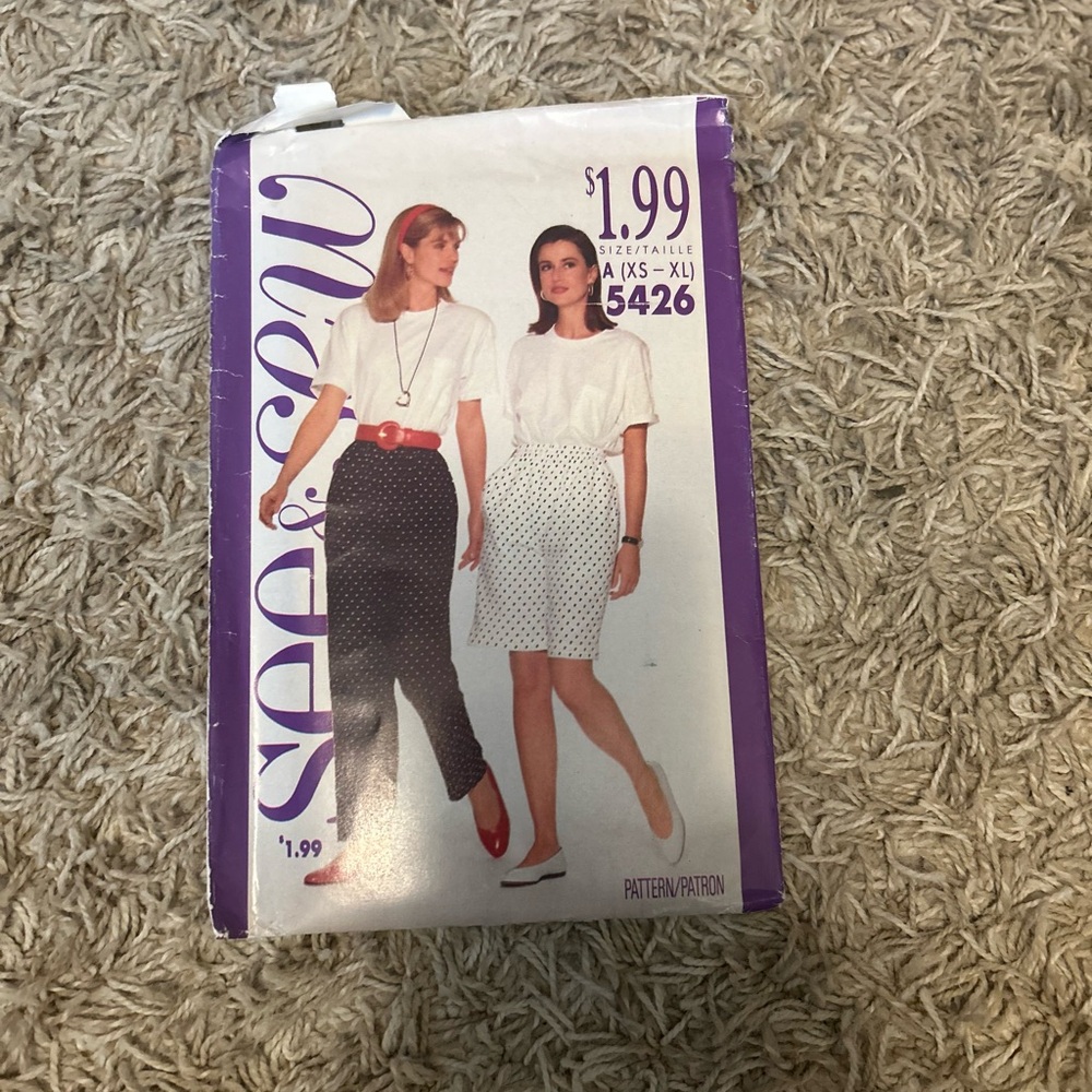 White Polka Dot Skirt